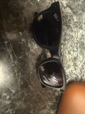 Ray-Ban Black Sunglasses with Dark Lenses